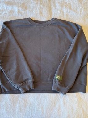 Daily Drills Vintage Black/Dark Grey Crewneck- Size M/L